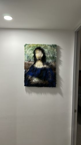 Customer photo review of Fluffy Mona Lisa