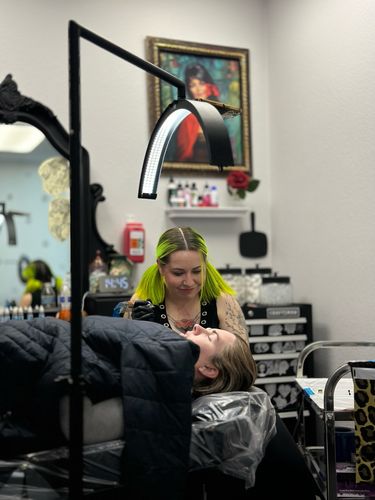 Customer photo review of The CosmoGlo XL Light Bundle + Phone Clip