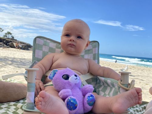 Customer photo review of Clementine baby cotton hat