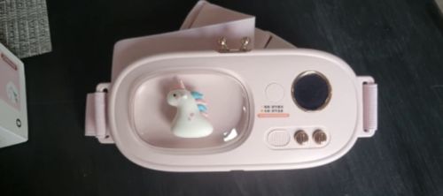 Customer photo review of Crampnicorn™ - Dysmenorrhea Relief Heating Pad