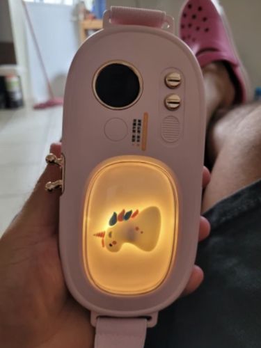 Customer photo review of Crampnicorn™ - Dysmenorrhea Relief Heating Pad
