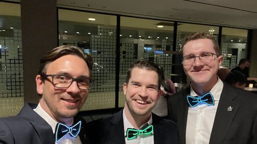 Customer photo review of Party LED Bow Tie Light Up Bow Tie