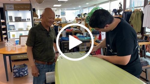 Customer video review of Harley Ingleby MOE (6'6-8'0) Thunderbolt Red FCS II