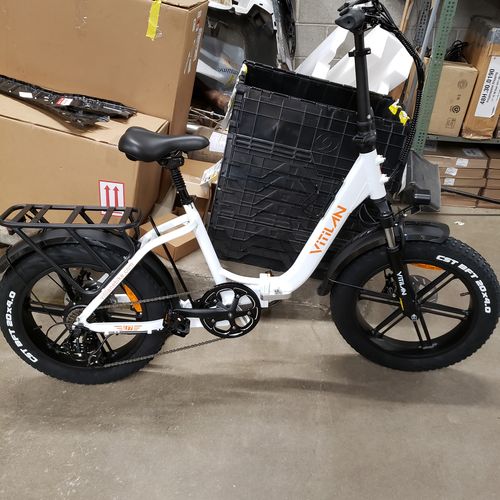 Customer photo review of U7 Step-thru Foldable Fat Tire Electric Bike