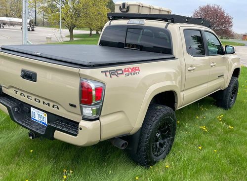Customer photo review of For 2-4" Lift 2005-2023 6 lug Toyota Tacoma Front Upper Control Arm Suspension Lift Kit