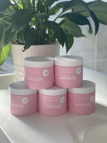 Customer photo review of Whipped Soap - Vanilla Caramel