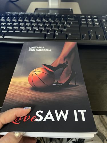 Customer photo review of Autographed Copy -“LOVE SAW IT”- by LAETANIA RICHARDSON