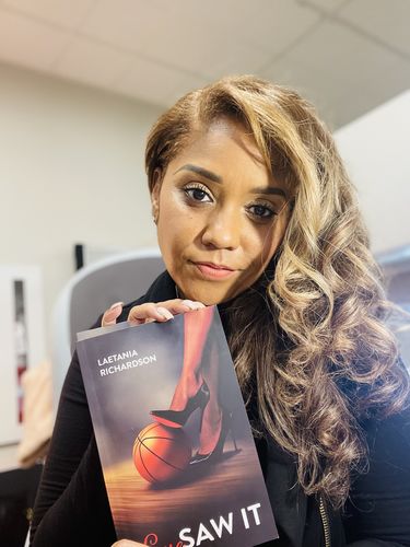 Customer photo review of Pre-Order-LOVE SAW IT- A NOVEL by LAETANIA RICHARDSON