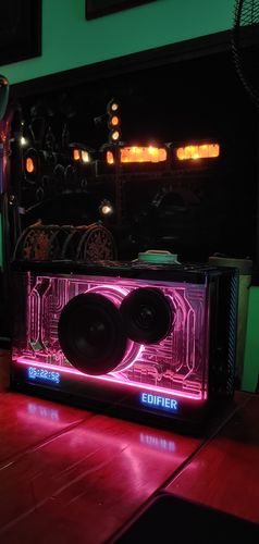 Customer photo review of Edifier QD35 Tabletop Bluetooth Speaker