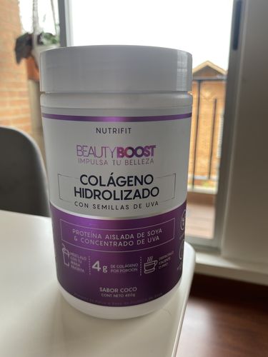 Customer photo review of COLÁGENO HIDROLIZADO CON VITAMINA C, D3, BIOTINA Y SEMILLAS DE UVA