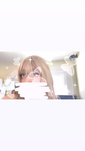 Customer photo review of Vegas Girl Contact Lenses(12 months of use)