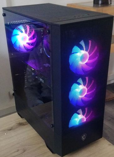 Avis photo d'un client sur PC Gamer Intel-1-1 i5-13400F 4.6Ghz 10 Cores - 16Go RAM - RTX 3060 - SSD Nvme 500Go - Wifi 6E - BT 5.2 - Win11 Pro