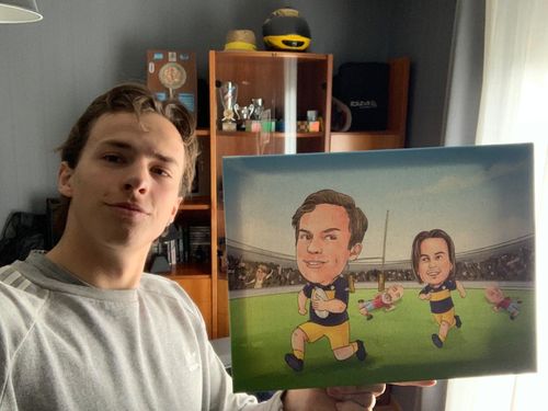 Customer photo review of Impression sur Toile (ne comprend pas le dessin)