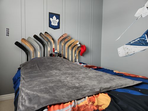 Customer photo review of Simplesleep Weighted Blanket