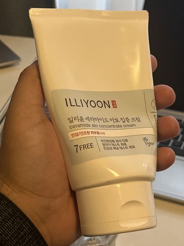 Customer photo review of lliyoon Ceramide Ato Concentrate Cream | Crema Hidratante con Ceramidas 200ml