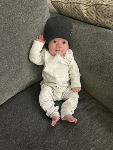 Customer photo review of Jogger - Light Heather Grey