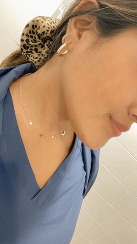 Customer photo review of ARGOLLAS MARÍA 22MM BAÑO DE ORO