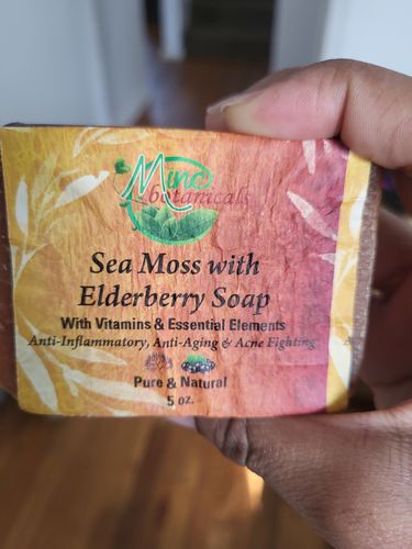 Customer photo review of Sea moss with Elderberry Whipped Shea Butter (8oz)