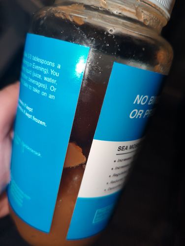 Customer photo review of 102 Minerals Sea Moss Gel
