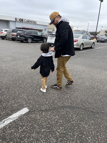 Customer photo review of Corduroy Shacket - Black