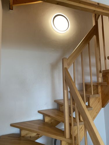 Kundenbewertung mit Foto zu LEDVANCE Wifi SMART+ Orbis Moon LED Deckenleuchte Tunable Weiß 48cm 32W / 3000-6500K Grau