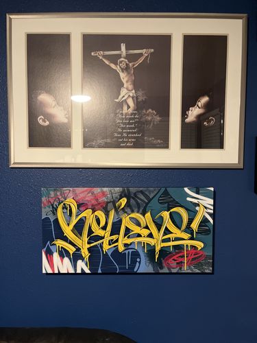 Customer photo review of Believe - Graffiti