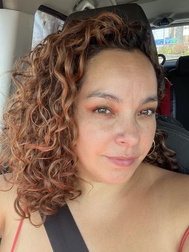 Reseña con foto de un cliente sobre Pack Henna Jamila Hair + Aceite de Amla