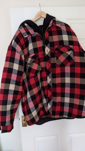 Customer photo review of The Quilted Shacket