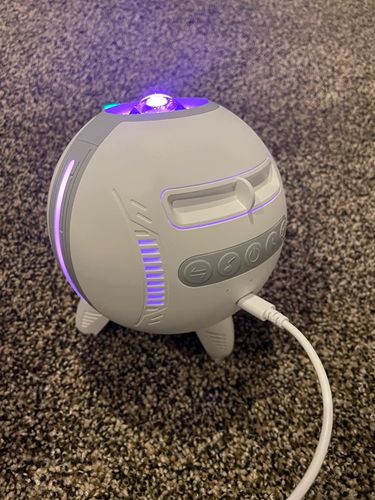 Customer photo review of Immersive RGB Galaxy Projector