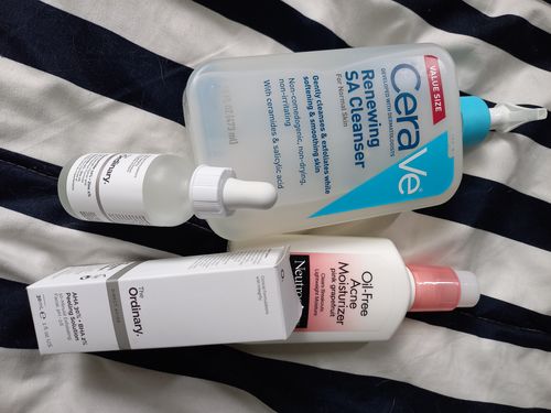 Customer photo review of Niacinamide 10% + Zinc 1% Oil Control Serum