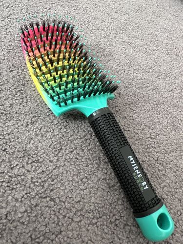 Customer photo review of SALE My Sensory Space Detangling Hairbrush