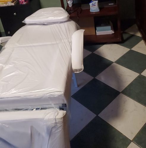 Customer photo review of Silla Faciales Cama Camilla Sillón Spa Masaje Fisioterapia Blanca Facial