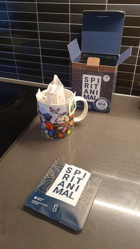 Customer photo review of Sample Set: Our Bestsellers & New Espresso Blend