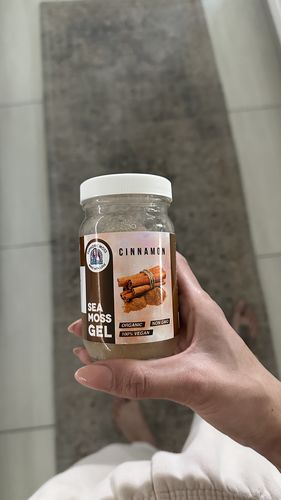 Customer photo review of Cinnamon Sea Moss Gel