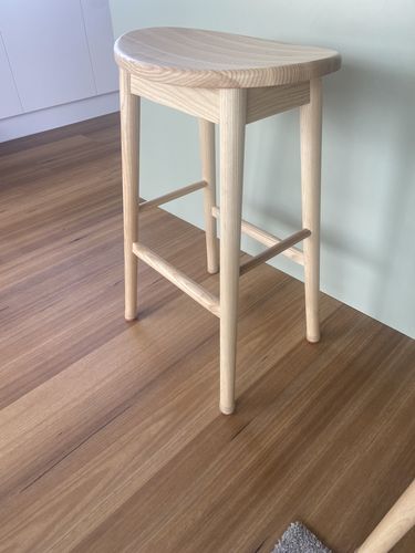 Customer photo review of Groovy Flex Silicone Felt Chair Leg Protectors | Stretchy Edition