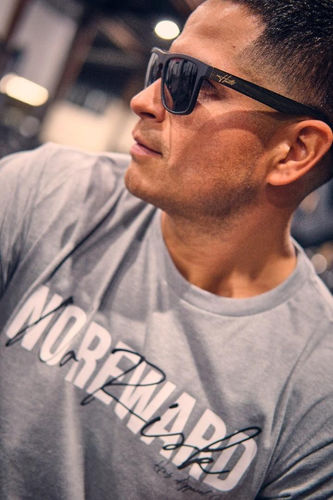 Customer photo review of Bamboo Sunglasses