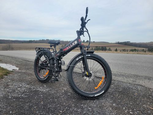Customer photo review of 2023 Wallke X3 Pro 750W (peak 1400W+)||Battery 48V 20AH/16AH, Full Folding Fat Tire Electric Bicycle
