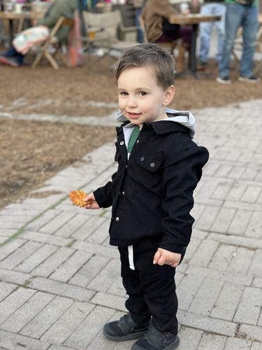 Customer photo review of Corduroy Pants - Black