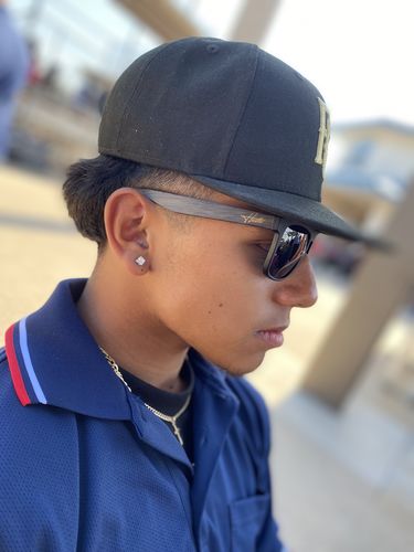 Customer photo review of Bamboo Sunglasses