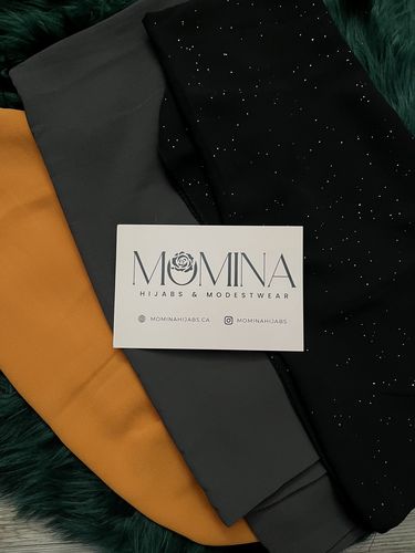 Customer photo review of Shimmer Chiffon Hijab - Starry Night