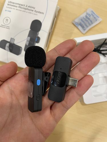 Customer photo review of Professional Mini Microphone Wireless