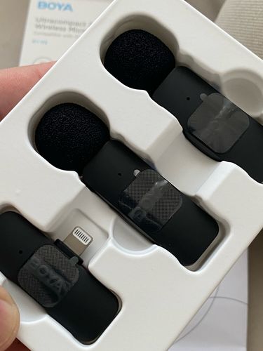 Customer photo review of Professional Mini Microphone Wireless