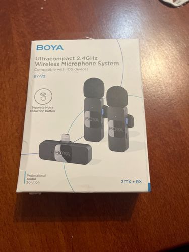 Customer photo review of Professional Mini Microphone Wireless