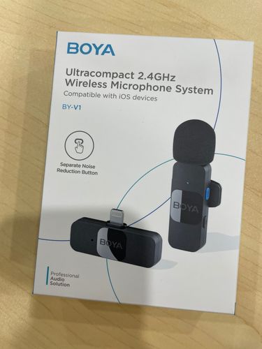 Customer photo review of Professional Mini Microphone Wireless