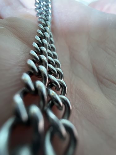 Customer photo review of Cuban (Silver) 4mm