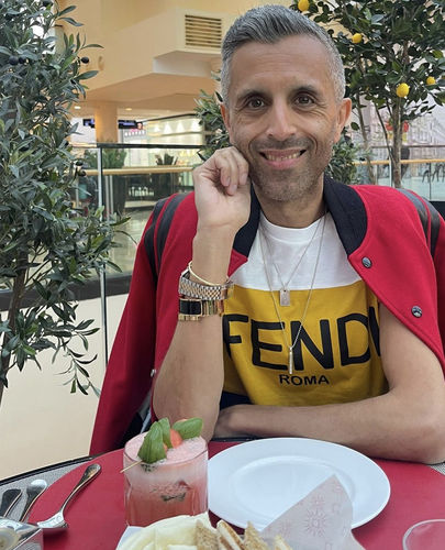 Customer photo review of FENDI Multicolour cotton T-shirt