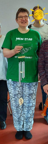 Customer photo review of Perfekt für Dirigentinnen und Dirigenten – T-Shirt