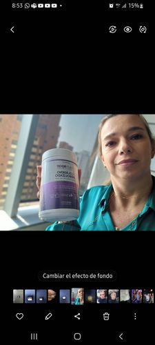 Customer photo review of COLÁGENO HIDROLIZADO CON VITAMINA C, D3, BIOTINA Y SEMILLAS DE UVA