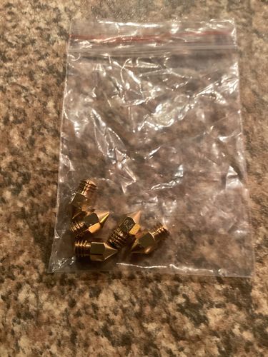 Customer photo review of Tronxy 3D Printer Nozzle (SLIM) 0.4mm for Crux 1 (5PCS)