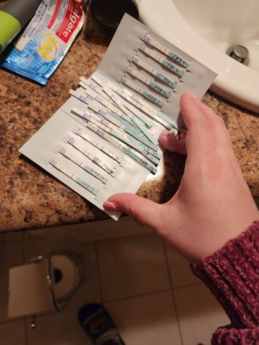 Customer photo review of Ovulation Test Strips